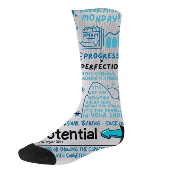 Sublimation Sports Socks For Men Thumbnail