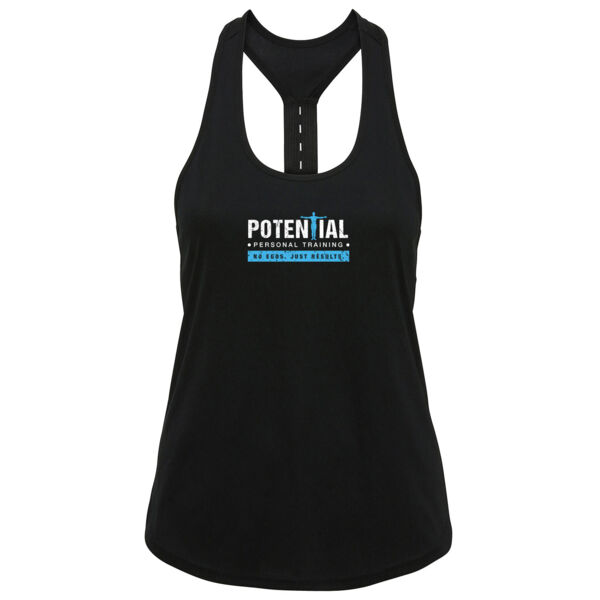 Potential Personal Training  - Performance Strap Back Vest Thumbnail