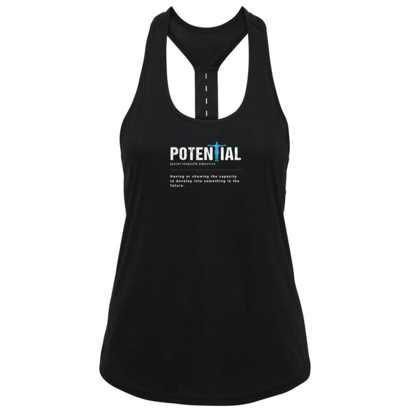Potential Personal Training  - Definition Performance Strap Back Vest Thumbnail