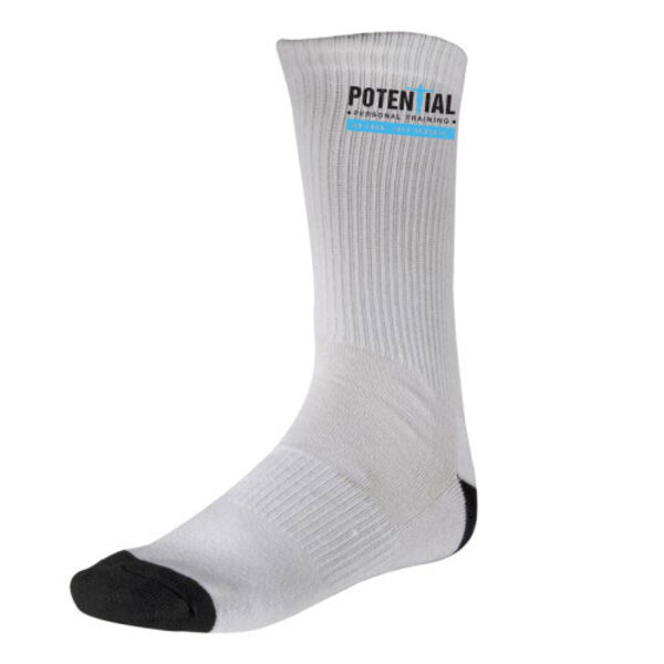 Potential Personal Training  - Sublimation Sports Socks For Men Thumbnail